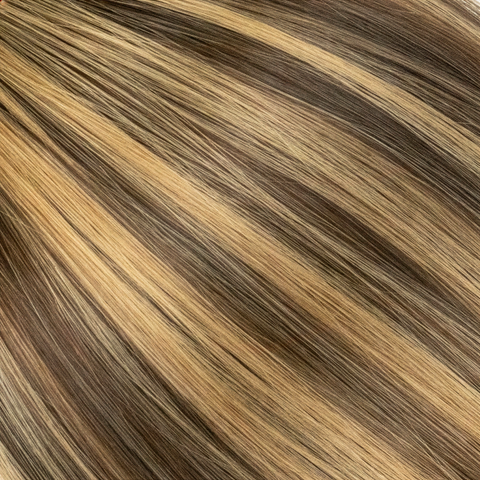 Bronzie. R6-6N/9NW. A dark blonde with cool ash-copper balance. 
