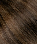 Double Down Brown. R4-4N/6N. A balanced medium neutral brown.