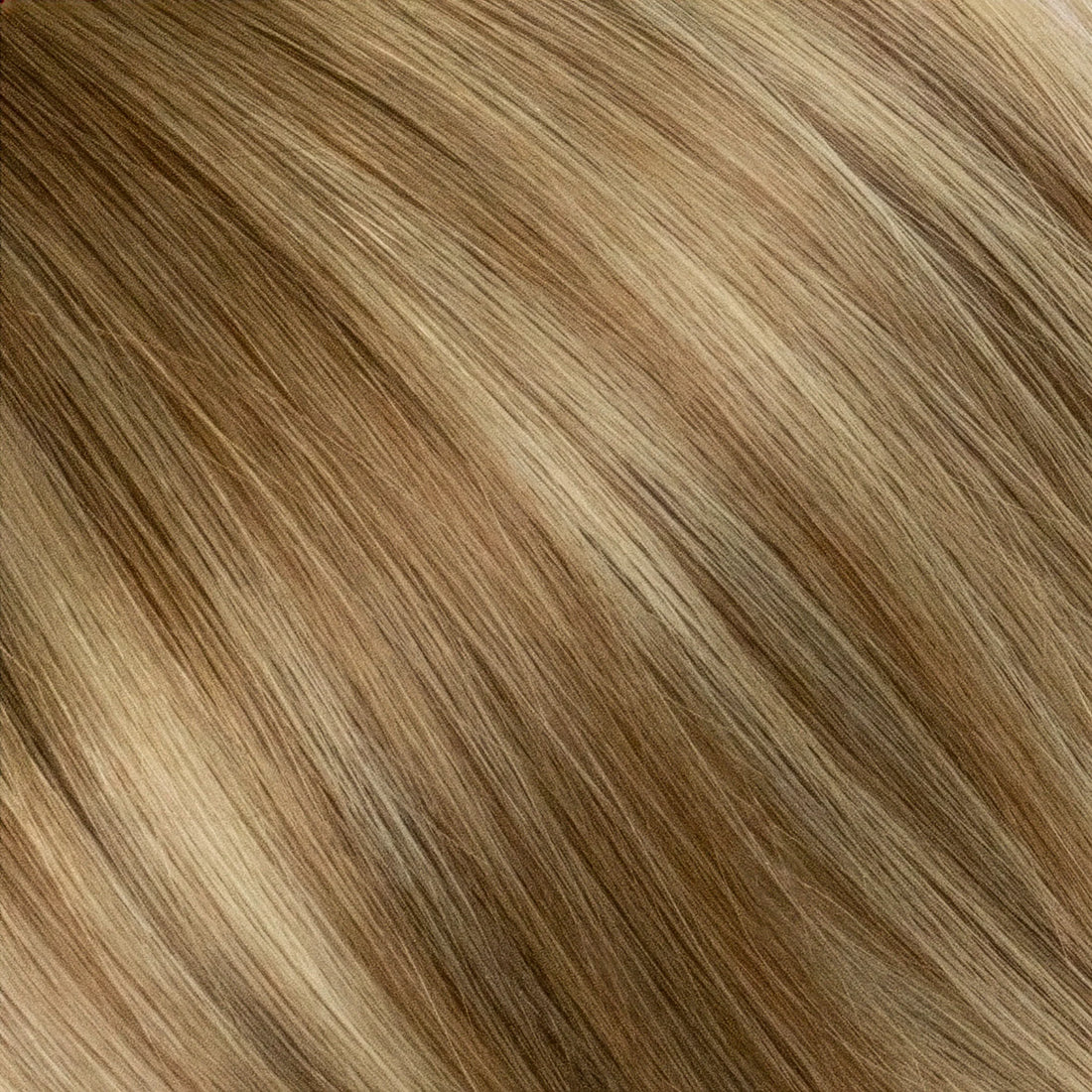 Close-up of golden blonde Prolonged Hair strands