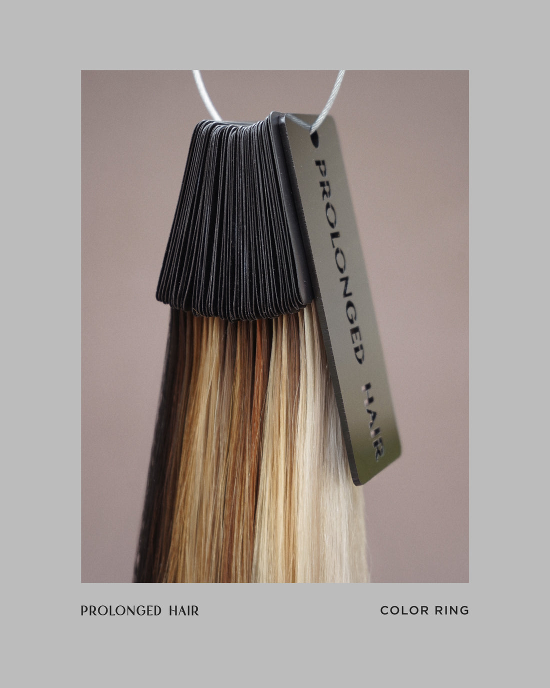 The Prolonged Hair color ring, close-up