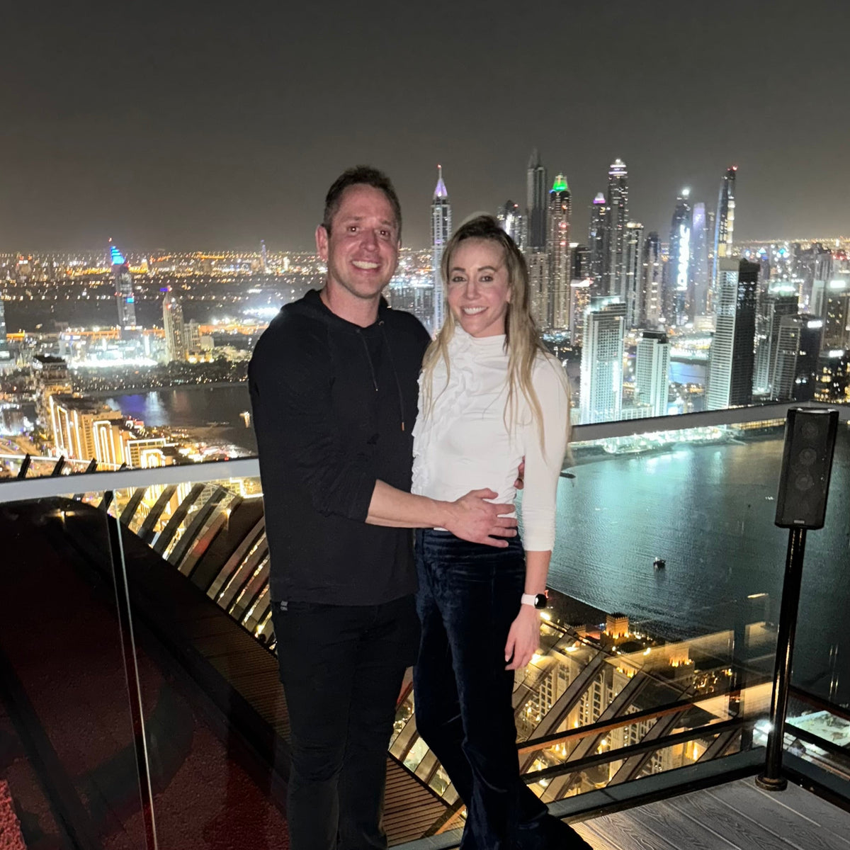 Whitney and Jonathan Sexsmith in Dubai